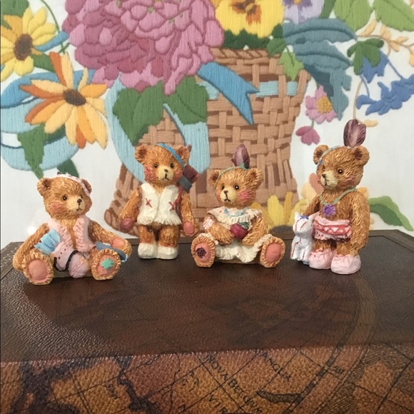 Vintage Four Little Indian Bears